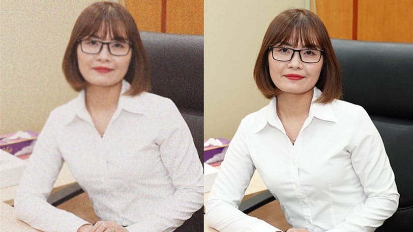 cách làm nét ảnh trong photoshop