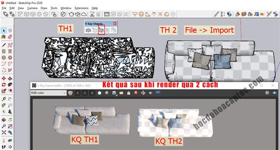 Hướng dẫn xuất file từ 3ds max sang Sketchup