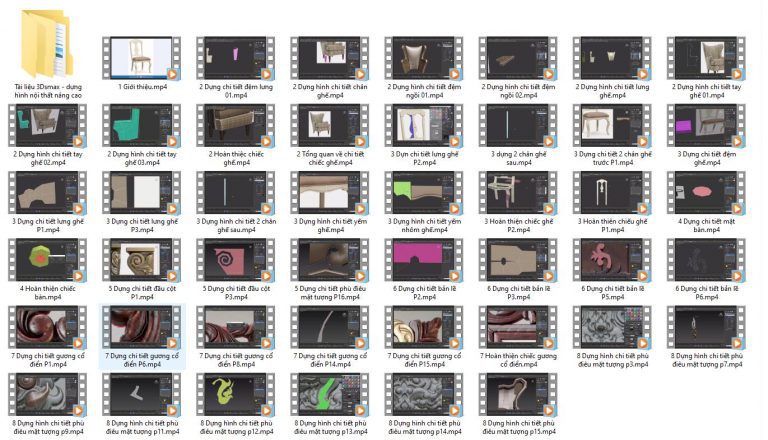 khoa hoc 3ds max noi that