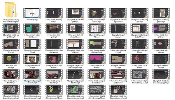 khoa hoc 3ds max noi that