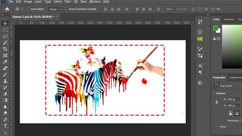 cach ve net dut trong photoshop 111