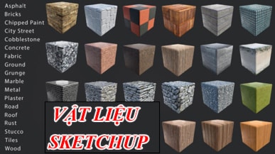 vat lieu sketchup