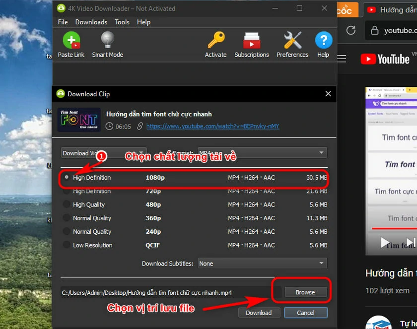 Hướng dẫn chi tiết cách tải video youtube