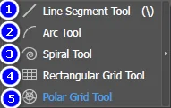 công cụ Line Segment Tool illustrator