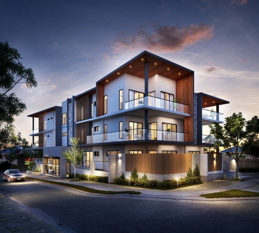 3d apartment render Chúng ta có thể tự học Sketchup