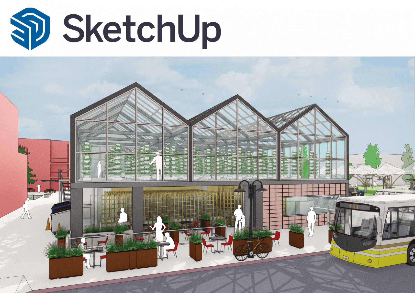 sketchup 2021 Học Sketchup là nền tảng quan trọng cho việc học thiết kế