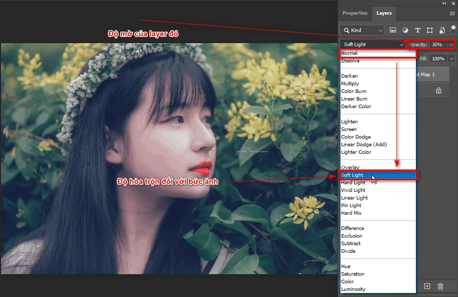 Cách Blend màu cơ bản và đơn giản trong photoshop