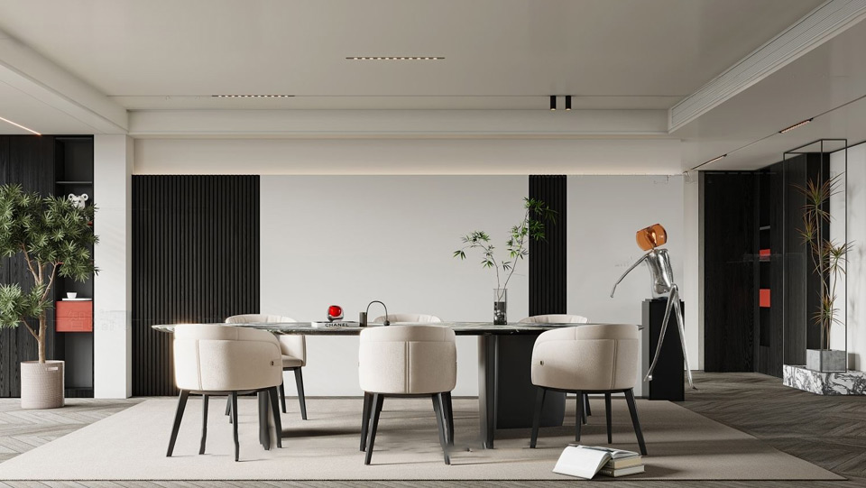 Thư viện phòng ăn hiện đại