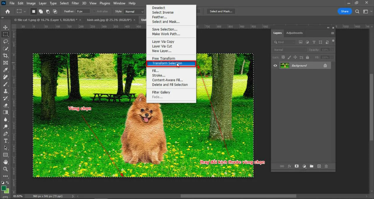 Cách tạo chất liệu ảnh trong photoshop