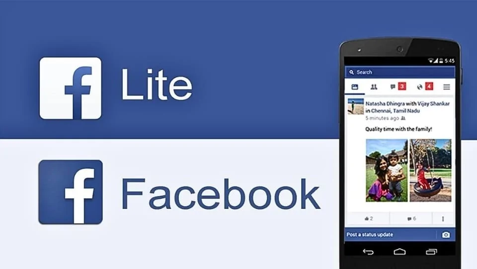 Điểm khác biệt giữa FB Lite và Facebook là gì?