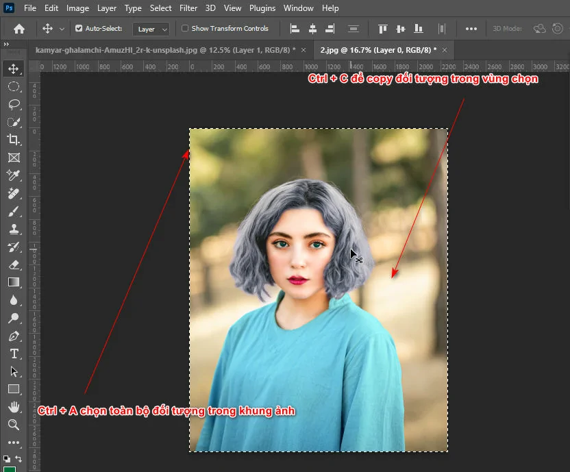 Cách blend màu đẹp trong photoshop