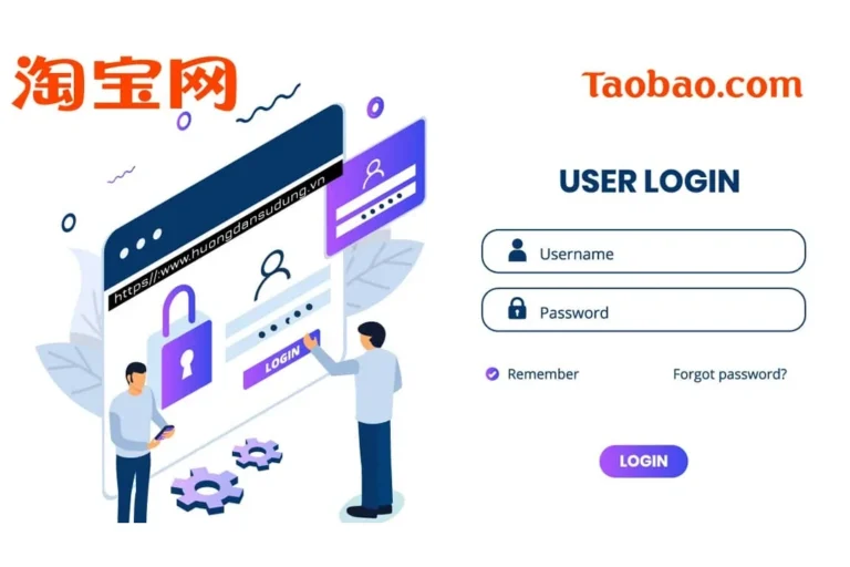 Hướng dẫn cách đăng nhập Taobao trên máy tính và điện thoại