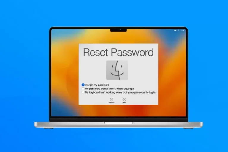 Cách Reset mật khẩu macbook chỉ vài bước