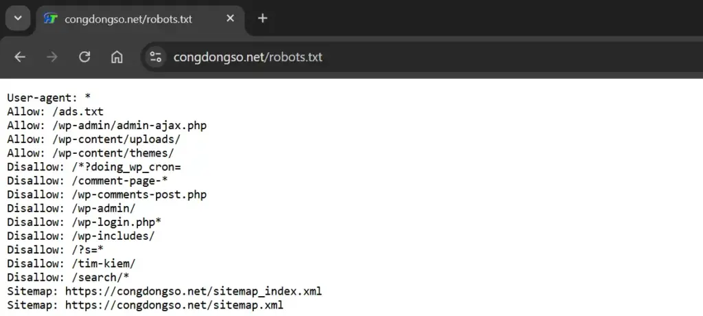 Nâng cao hiệu suất website với cách tối ưu robots.txt WordPress