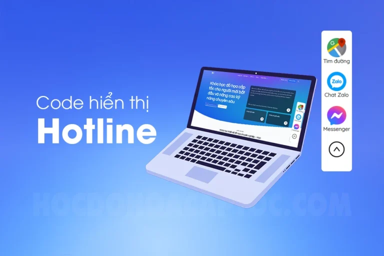 code hien thi hotline